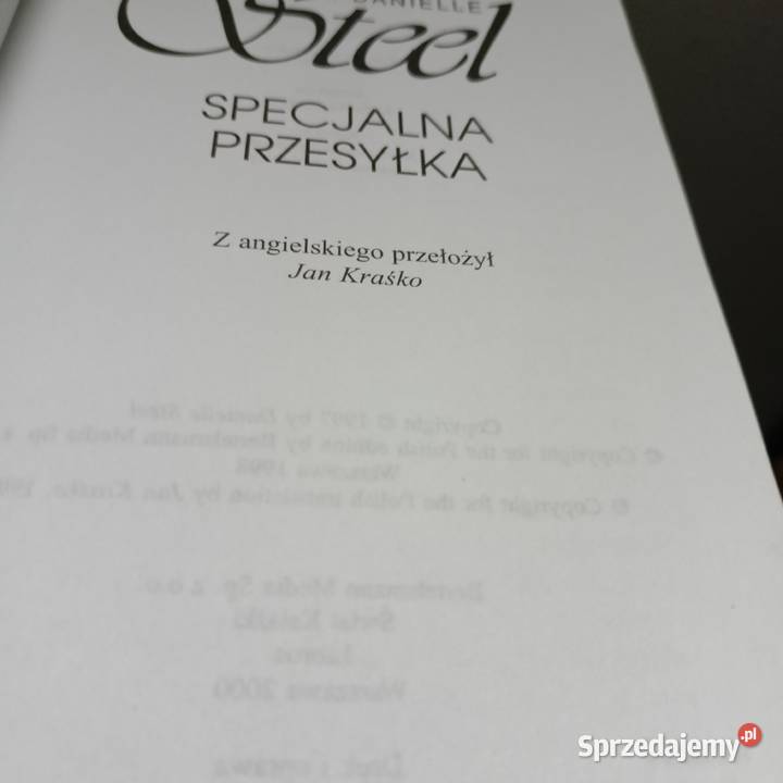 Steel Specjalna książki Warszawa księgarnia sprzedam