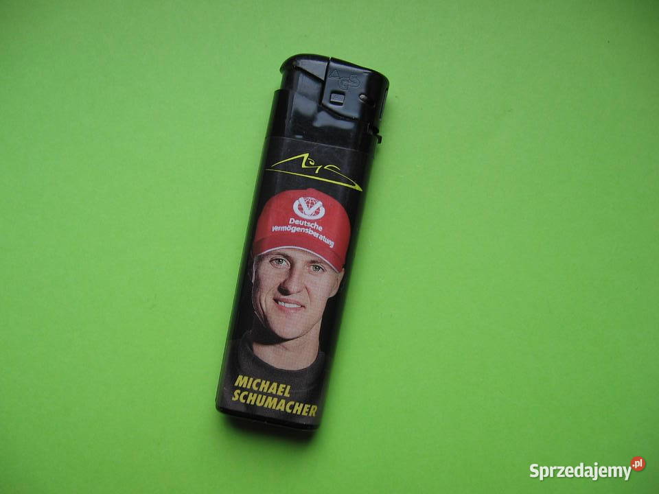 Michael Schumacher Formuła 1 stara zapalniczka Przemyśl