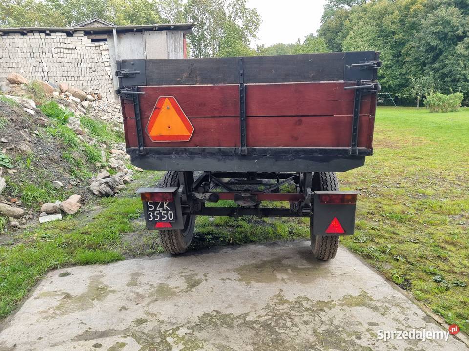 Przyczepa wywrotka Płoty sprzedam