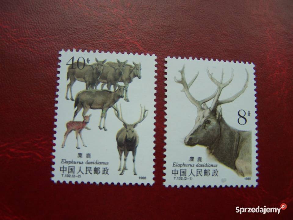 Chiny 1988 MNH Mi 221314 Fauna Zwierzęta śląskie Tychy