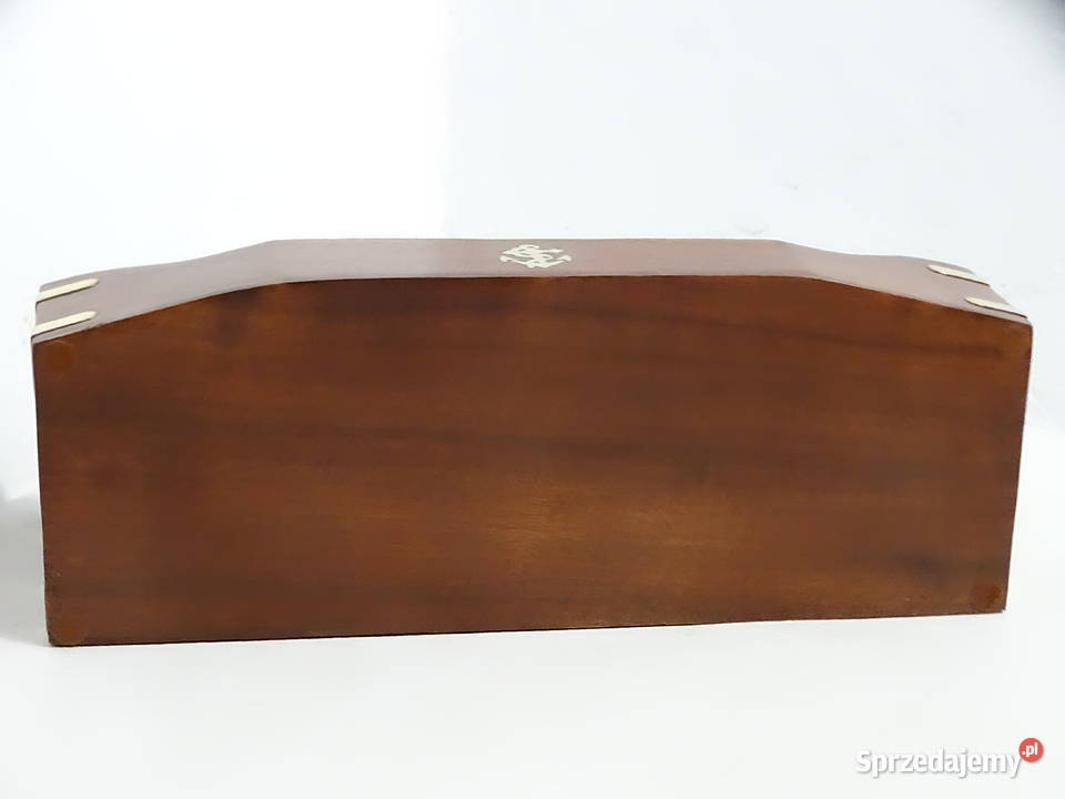 Stylowy drewniany listownik retro organizer na Biłgoraj