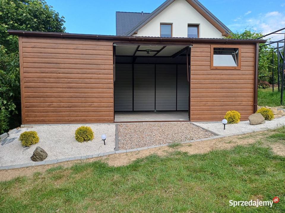 Mały Garaż Blaszany Blaszak Drewnopodobny samodzielny Kędzierzyn-Koźle sprzedam