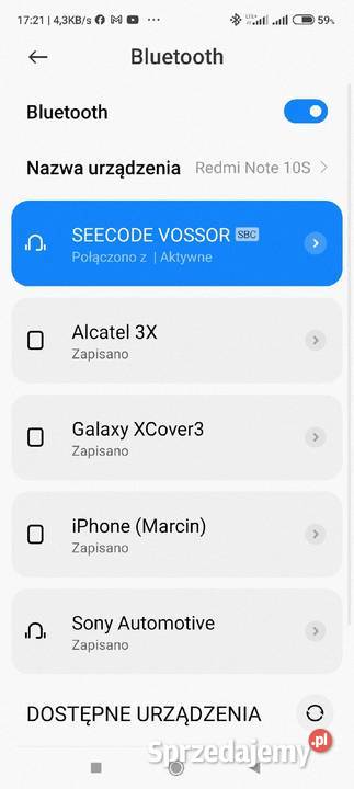 Lusterko fotochromatyczne Bluetooth Telefon podkarpackie Rokietnica