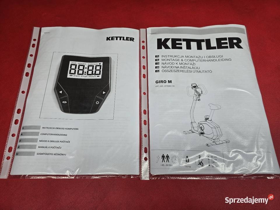 NOWY MODEL KETTLER GIRO M PIĘKNY ROWER