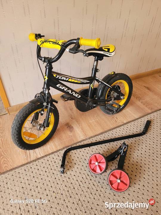 Rowerek GRAND Junior Sport koła 12 akcesoria Łódź
