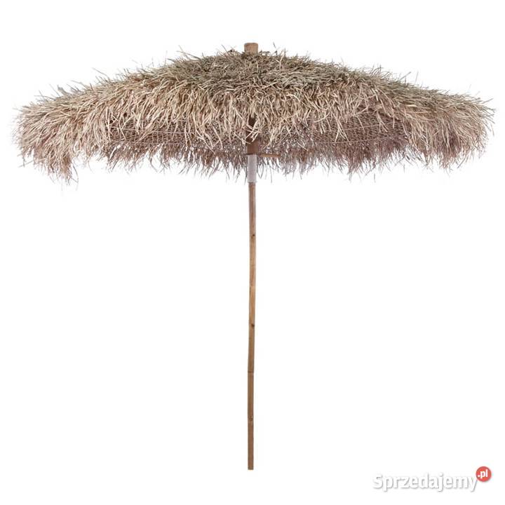Parasol ogrodowy z bambusa i bananowych liści Warszawa