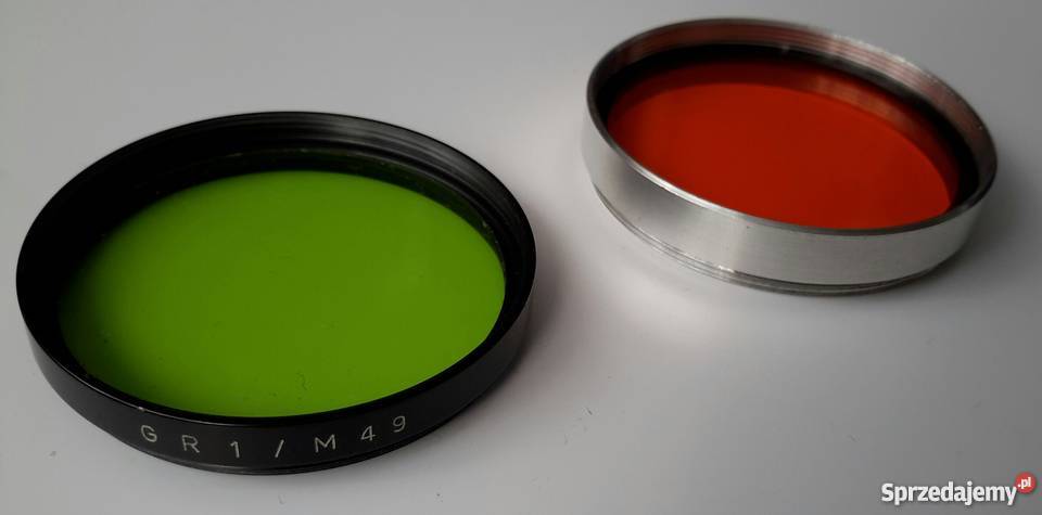 Filtry foto fotograficzne fi 52mm i kilka 49 55 mazowieckie Warszawa