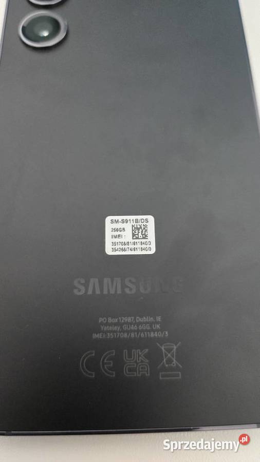 Samsung Galaxy S23 8256GB Phantom Black Telefony i Akcesoria Warszawa