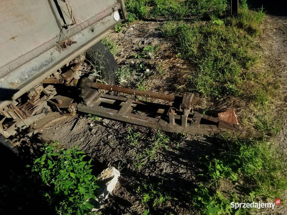 Rozrzutnik obornika 2 osie 4T stan bd Rolnictwo Ciasna