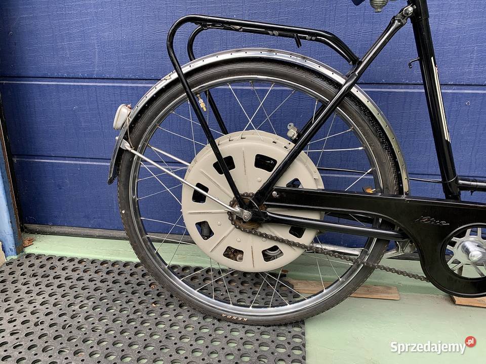 Silnik spalinowy w tylnym kole rowerowym mazowieckie Łomianki sprzedam