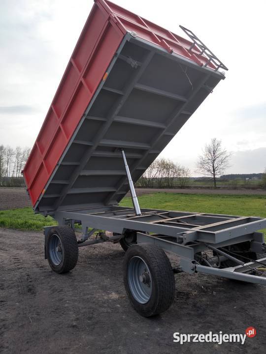 Przyczepa d 46 d 47 d 55 wywrotka nieuszkodzony