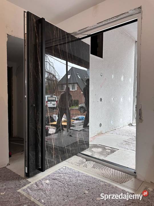 Drzwi aluminiowe pivot produkcja na wymiar Nowy Sącz