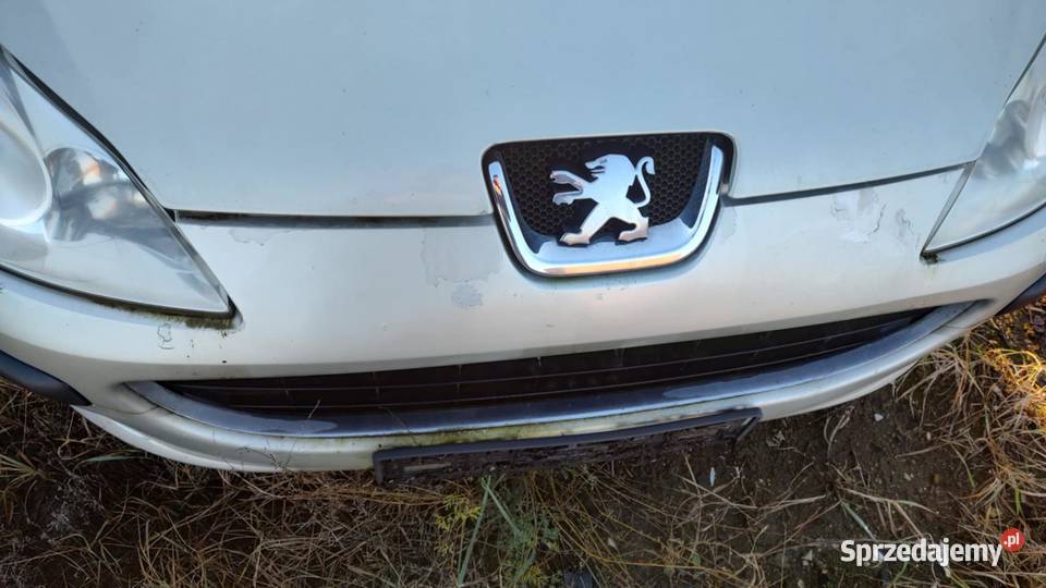 Zderzak przód przedni kompletny Peugeot 407 KCVD Książ Wielkopolski