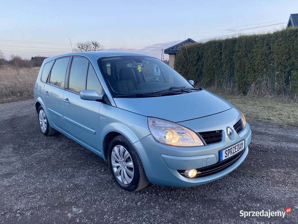 Renault Grand Scenic 2007R 20BGAZ ŚLICZNY Rok produkcji 2007 Zamość sprzedam