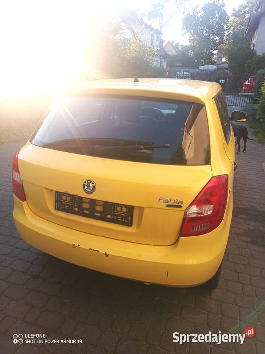 Skoda Fabia 2010 r uszkodzony silnik poj 12 zachodniopomorskie Szczecin sprzedam