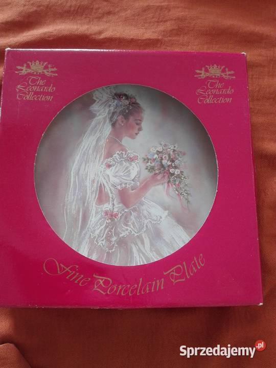 Talerz porcelanowy ozdobny Rybnik sprzedam