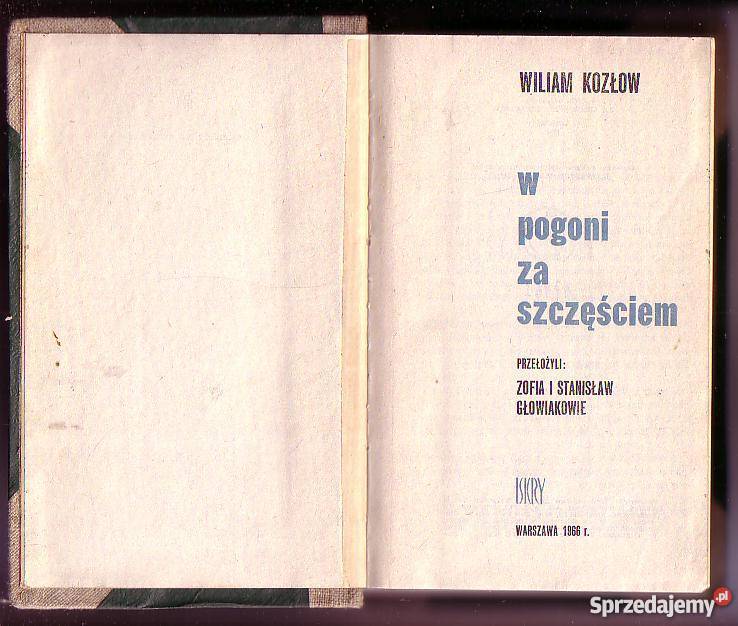 7724 W POGONI SZCZĘŚCIEM WILIAM KOZŁOW Czyrna