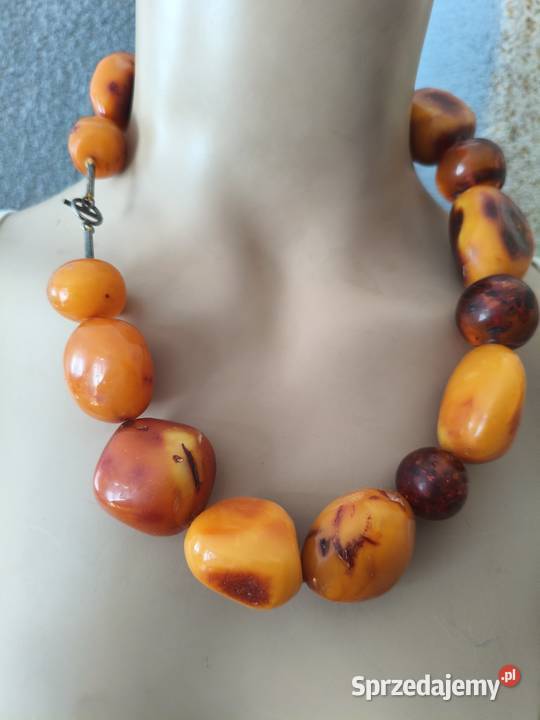 Naszyjnik Bursztyn Vintage podlaskie Białystok