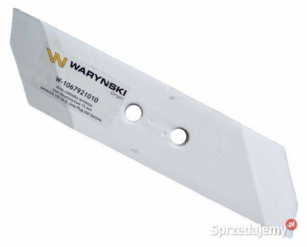 Dłuto nakładka lemiesza lewe dwuotworowe 15 mm Do maszyn uprawowych warmińsko-mazurskie