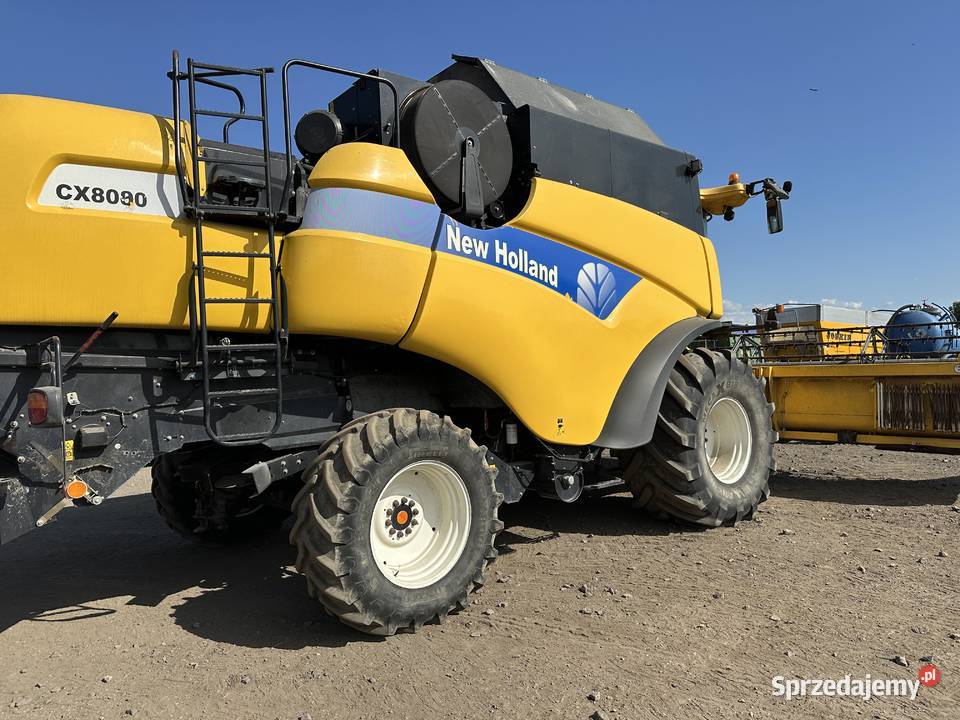 Holland CX 8080 2009 Heder 730 Vario dolnośląskie Szklarnia