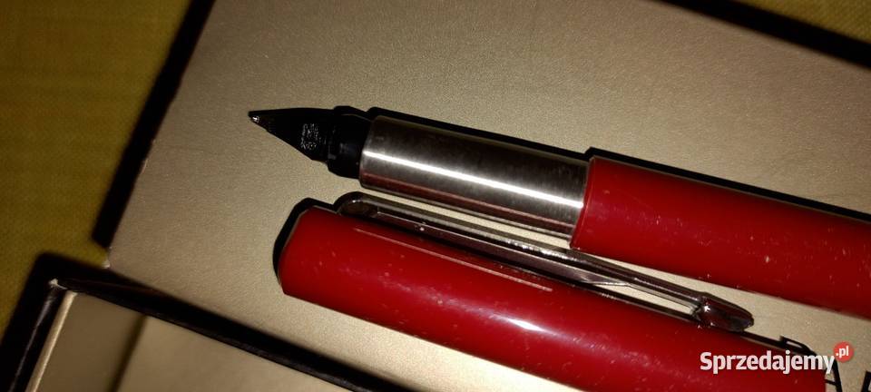 Pióro Parker czerwone podkarpackie Przemyśl sprzedam