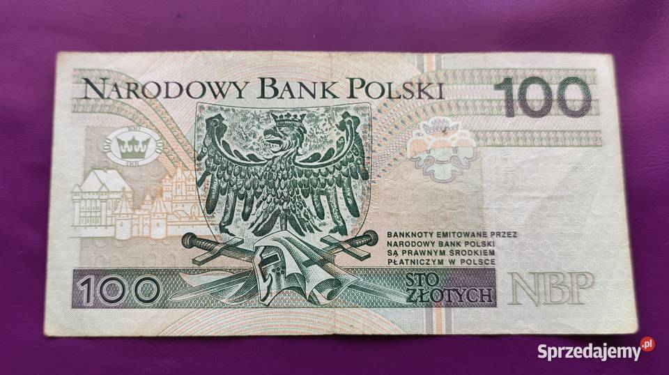 100 seria YK Poszukiwana rzadkość 6 Numizmatyka Pruszków