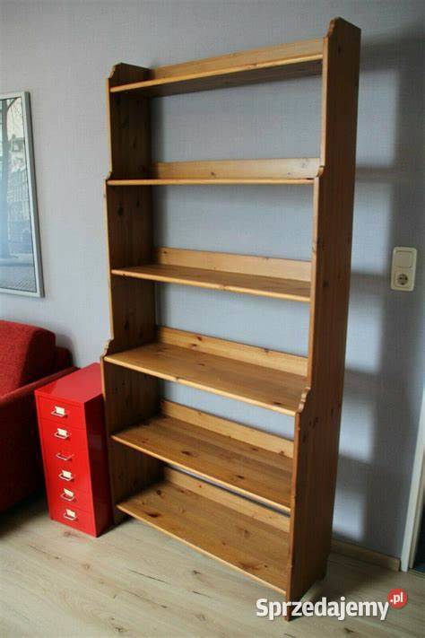 Regal IKEA LEKSVIK HEMNES drewno komoda Regały mazowieckie