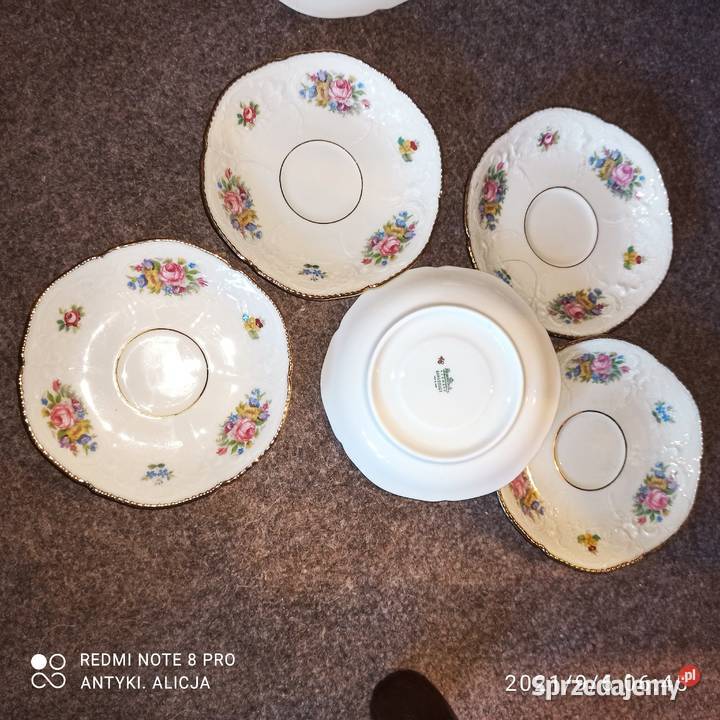 Spodek pod filiżanki Rosenthal Sansoucci Selb Gdańsk