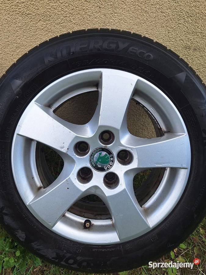 KOŁA FELGI ALUMINIOWE R14 5X100 ET 43 SKODA Sobienie-Jeziory