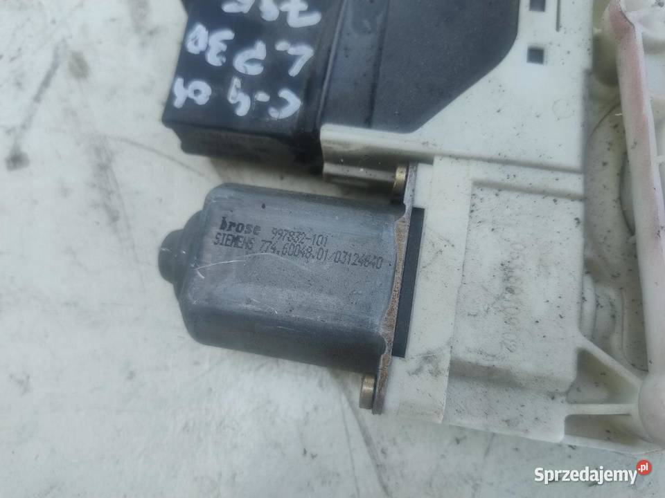 MECHANIZM PODNOŚNIK SZYBY PRAWY PRZÓD CITROEN C4 sprzedam