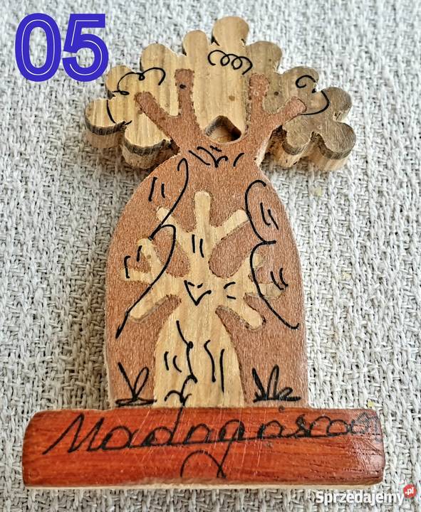 Madagaskar Madagascar Magnes na lodówkę Kobyłka