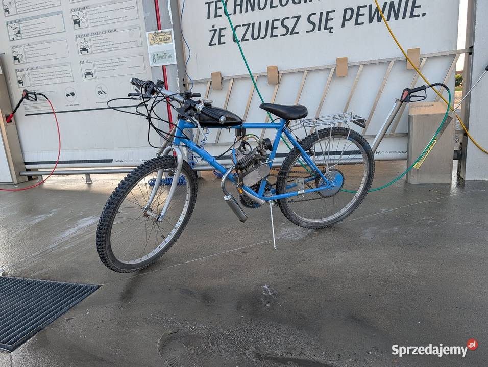 Sprzedam rower z silnikiem spalinowym Śmigiel