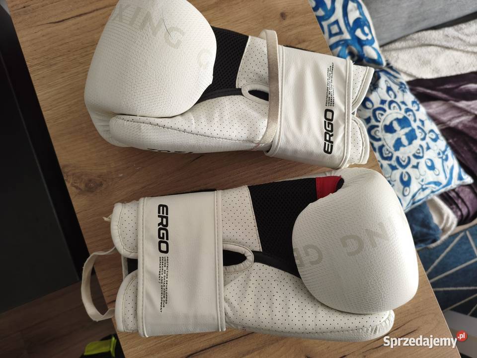 Rękawice bokserskie Outshock 12 oz BG120 owijki Kielce