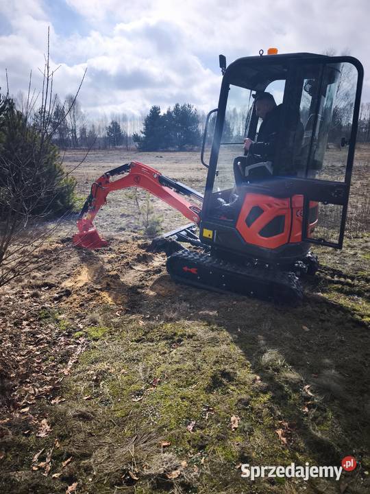 Usługi minikoparką lubelskie Biłgoraj