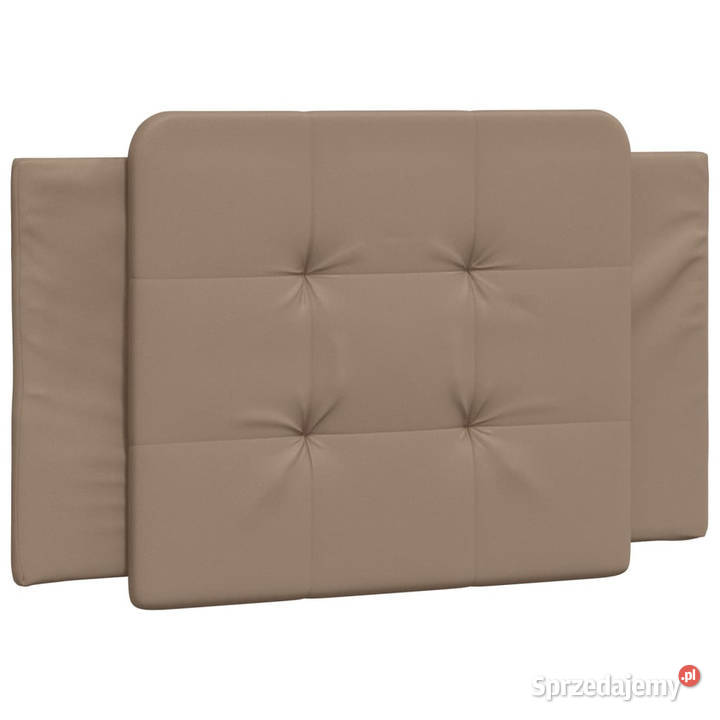 Rama łóżka z zagłówkiem cappuccino sztuczna 74cm Warszawa