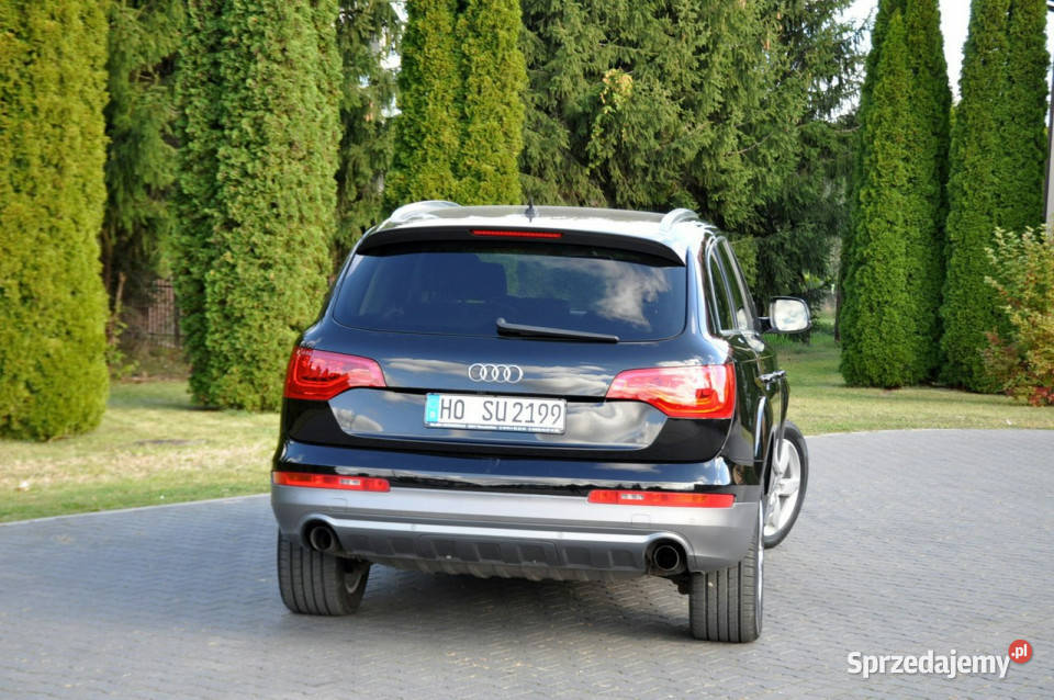 Audi Q7 30TDI245LiftLedXenonNaviKameraBoseI światła do jazdy dziennej Ostrów Mazowiecka sprzedam