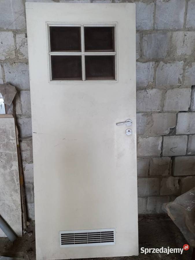 Drzwi łazien białe 80 lewe 2pełne 80 lewe Lublin