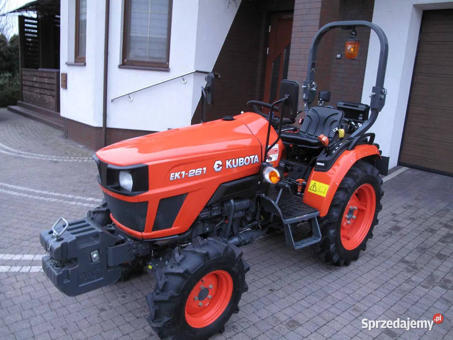 Mini Traktorek Kubota EK1261 4X4 26 Wspomaganie Kubota Międzyrzec Podlaski