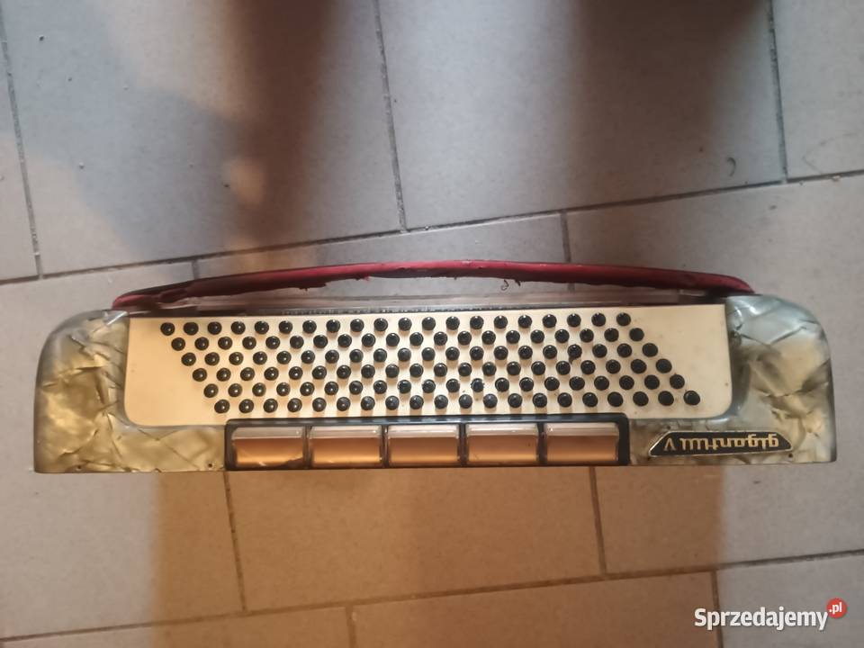 Akordeon Weltmaister Gigantili V 120 bas korpus podkarpackie Nowa Dęba