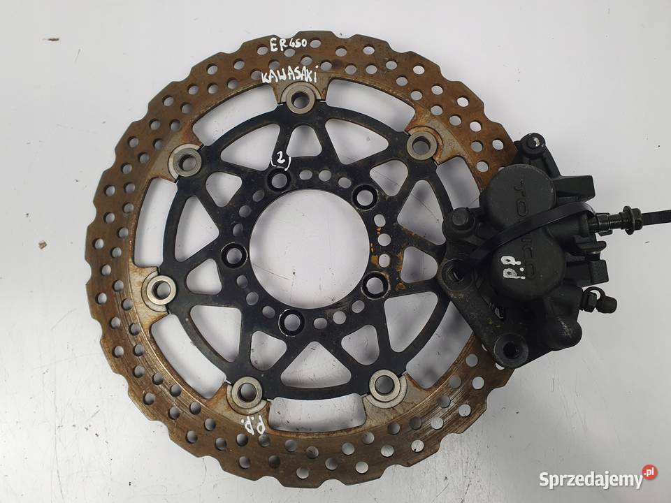 PRAWA TARCZA HAMULCOWA ZACISK PRZÓD kawasaki ER6 Chełm