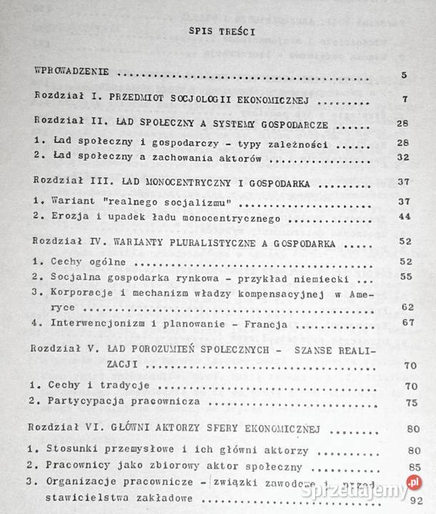 połeczeństwo a gospodarka Socjologia ekonomiczna Rok wydania 1994 Pozostałe Chełm