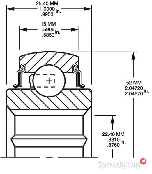 Łożysko 205KRRB2C1 małopolskie Kamionna