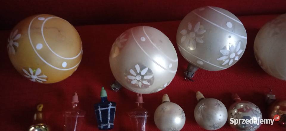 Ozdobny choinkowe z okresu PRLu Świdnica