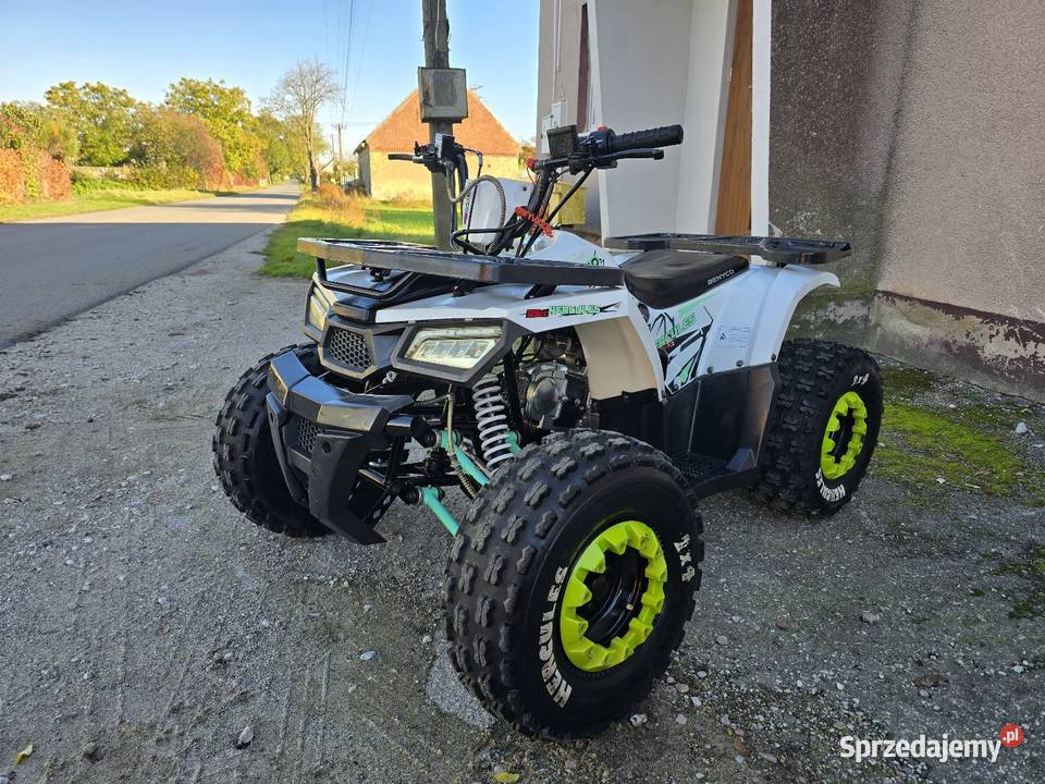Quad Benyco Hercules 125cc 11R Koła 8 Super Stan nieuszkodzony Kruszwica