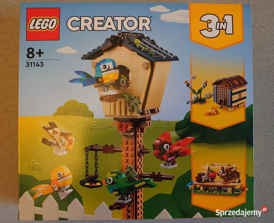 LEGO Creator 3 w 1 Budka ptaków 31143 Klocki Warszawa