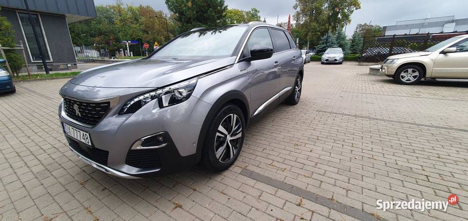 Peugeot 5008 GT LINE skóra masaże nowy rozrząd Wrocław sprzedam