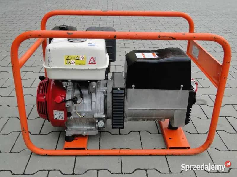 AGREGAT Prądotwórczy HONDA 11 7kW 230V 380V Łętownia