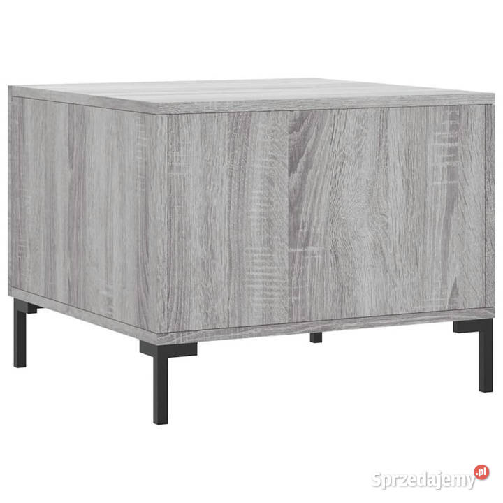 Stolik kawowy szary dąb sonoma 50x50x40 WM829408