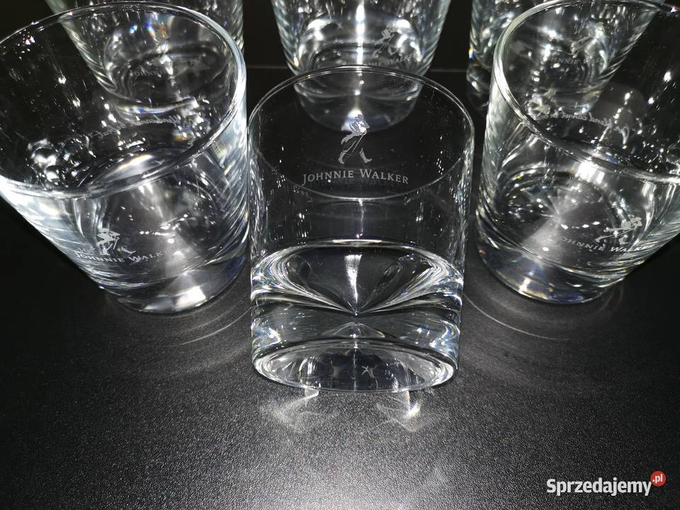 Szklanki do Whisky DWIE PIRAMIDY Johnny Walker 6 Szklanki i kufle Gdynia