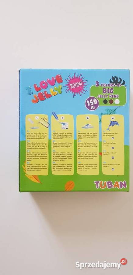 Nowe Tubi Jelly 3 kolory Zwierzątka TUBAN Warszawa